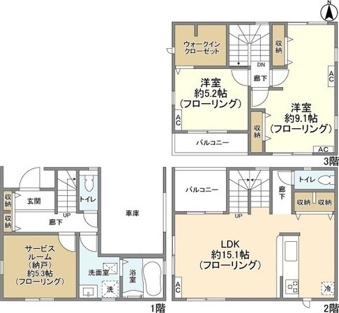 Ｋｏｌｅｔ川口本前川の物件間取画像